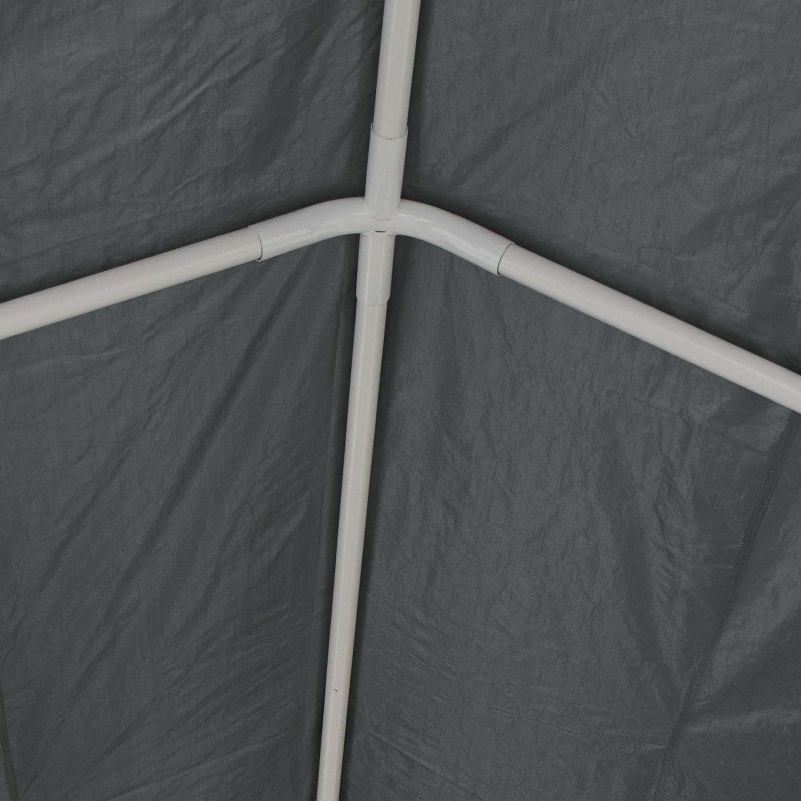 Zeltstoff ohne Gestell Grau 12 x 6 m PE