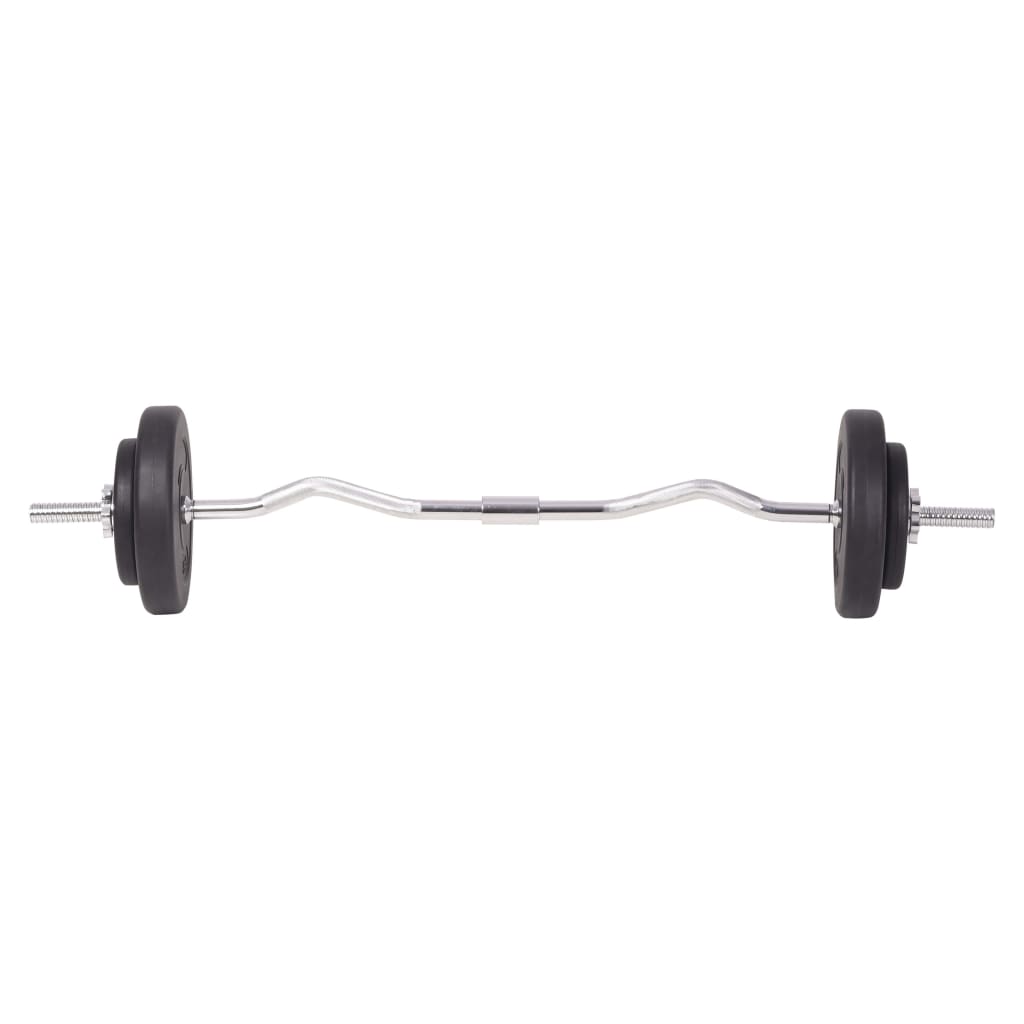 Langhantel- und Kurzhantelset 90 kg
