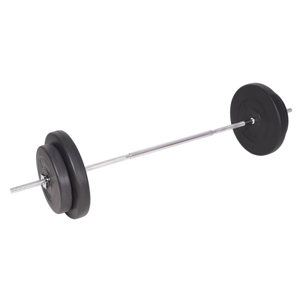 Langhantel- und Kurzhantelset 90 kg