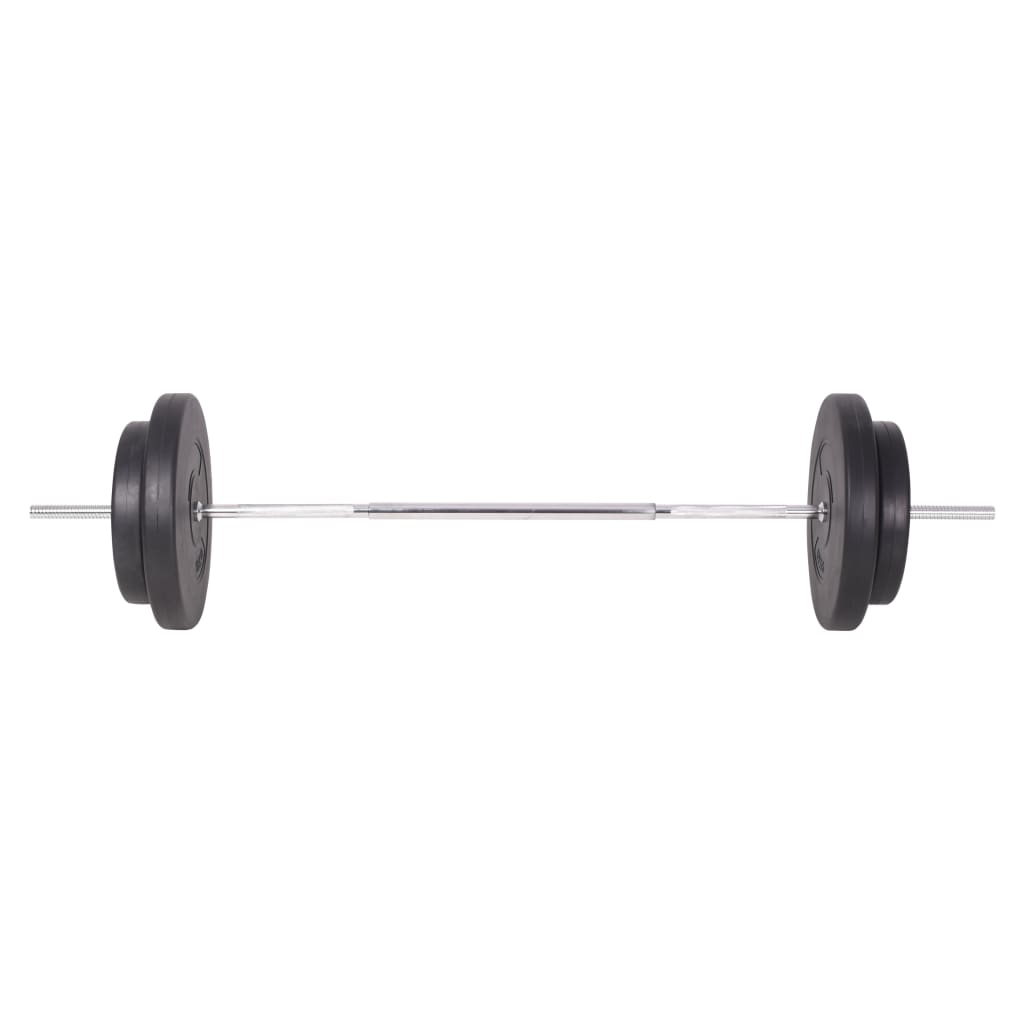 Langhantel- und Kurzhantelset 90 kg