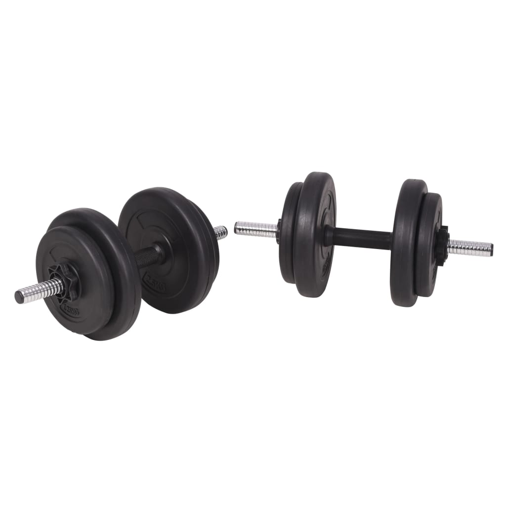 Langhantel- und Kurzhantelset 90 kg