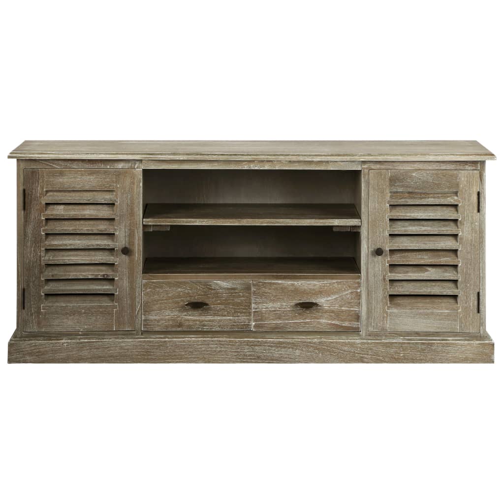 TV-Schrank Mindiholz Massiv 145x35x60 cm