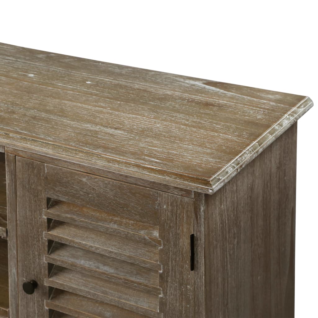 TV-Schrank Mindiholz Massiv 145x35x60 cm