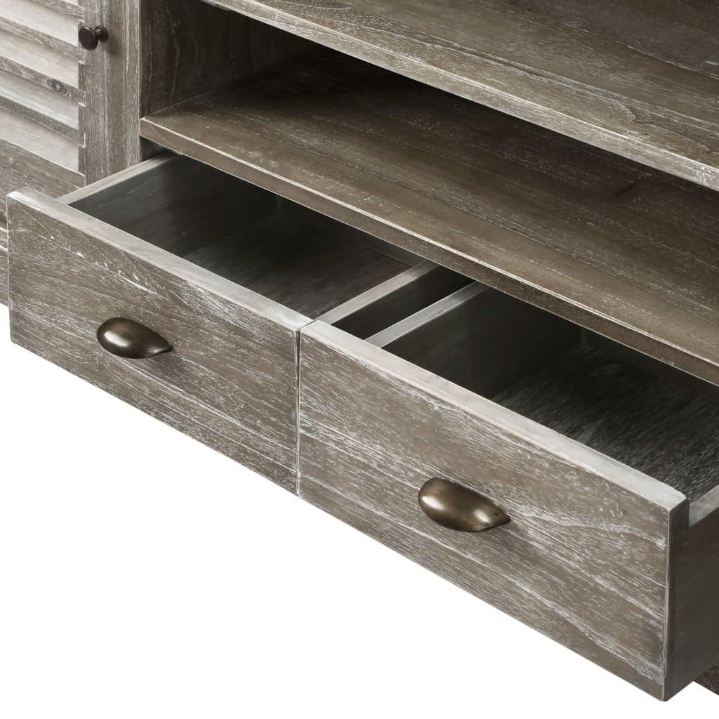 TV-Schrank Mindiholz Massiv 145x35x60 cm