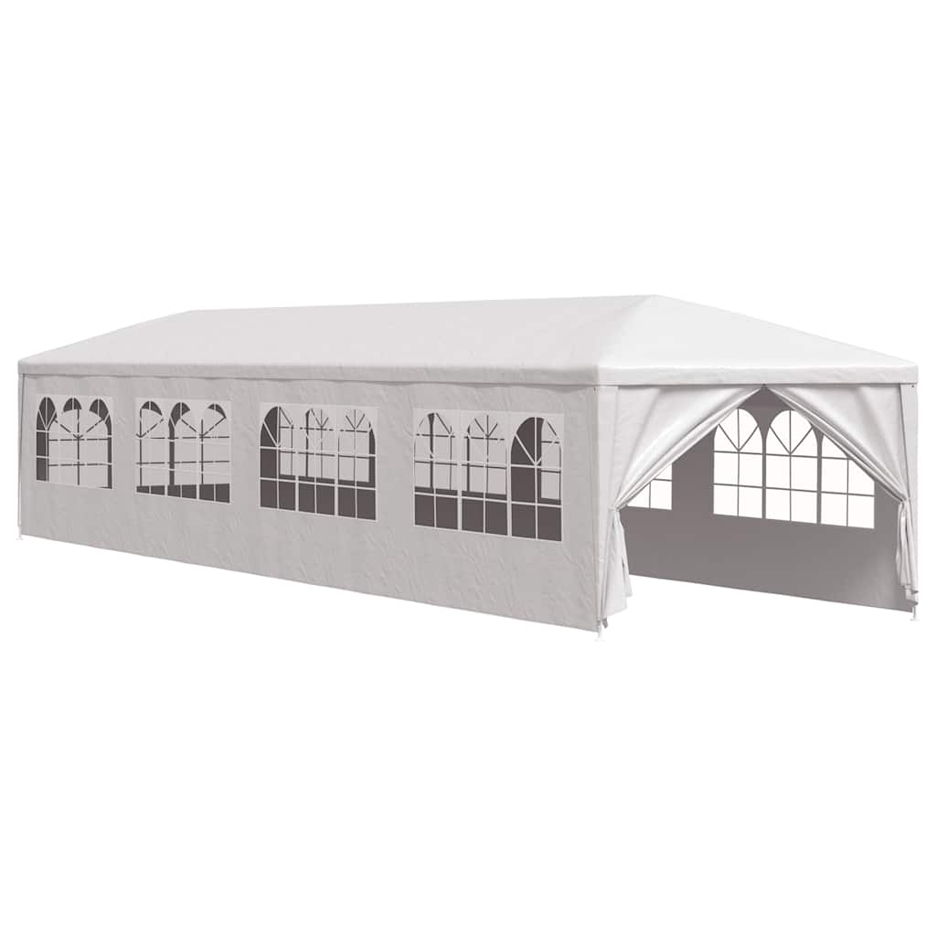 Gartenzelt 3x12 m Weiß