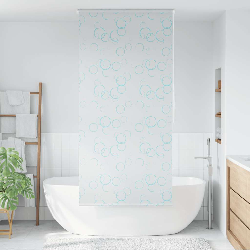 Duschrollo 100x240 cm Blasenmuster