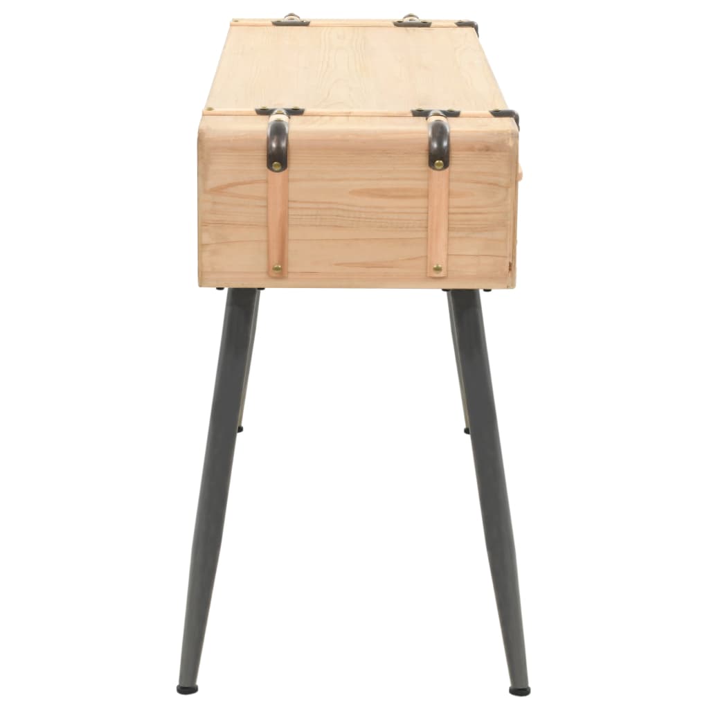 Konsolentisch Massivholz Tanne 115x40,5x76 cm