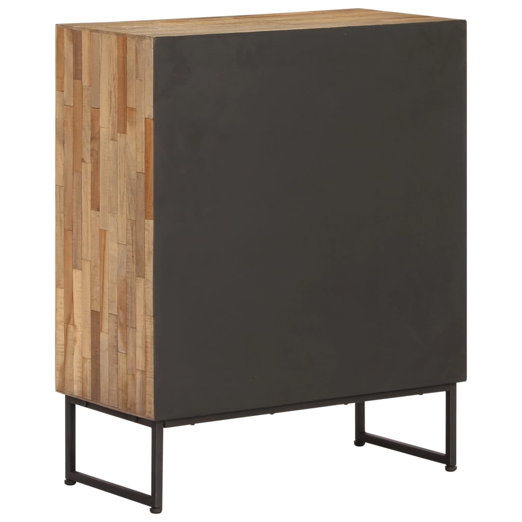 Sideboard Recyceltes Teakholz 60x30x75 cm