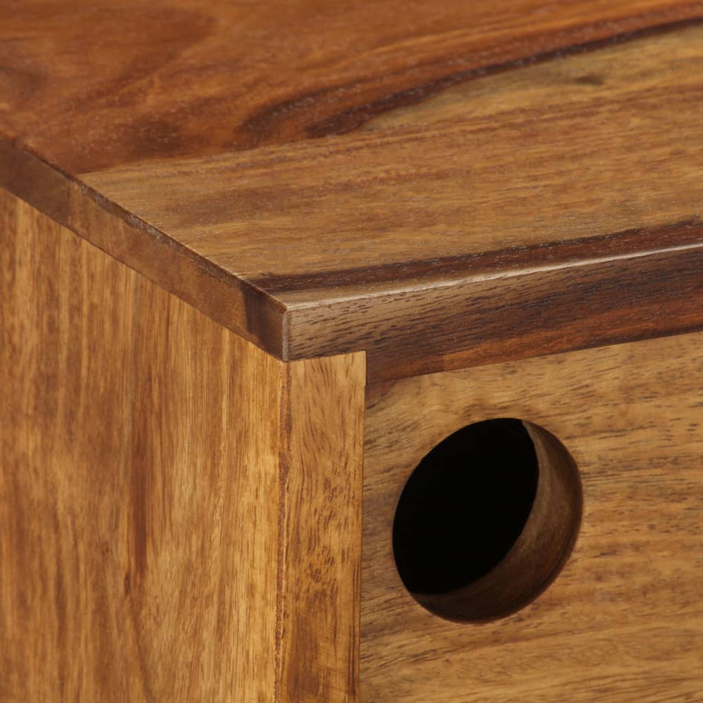 Sideboard Massivholz Akazie 118x30x66 cm