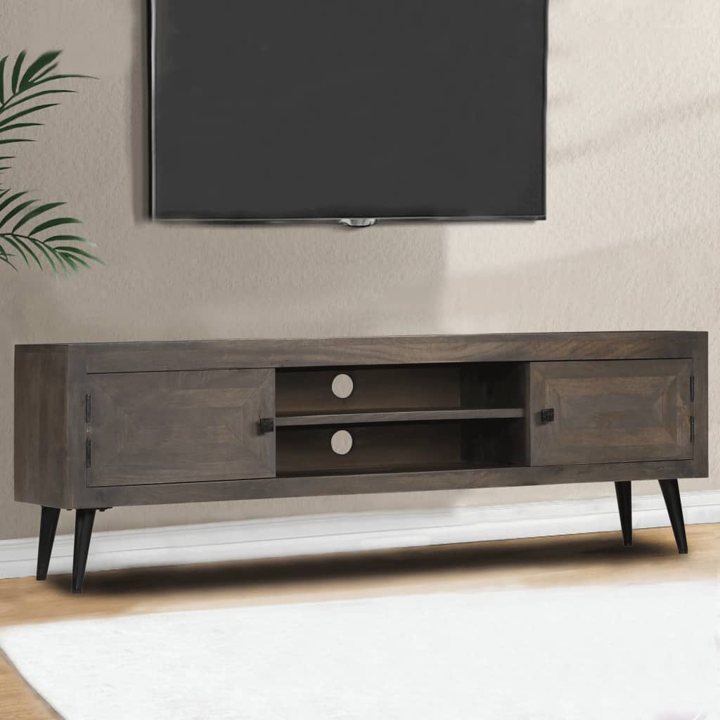 TV-Schrank Massivholz Mango 140x30x45 cm