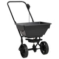 Handstreuwagen Salzstreuer PVC und Stahl 80x46x75 cm 15 L