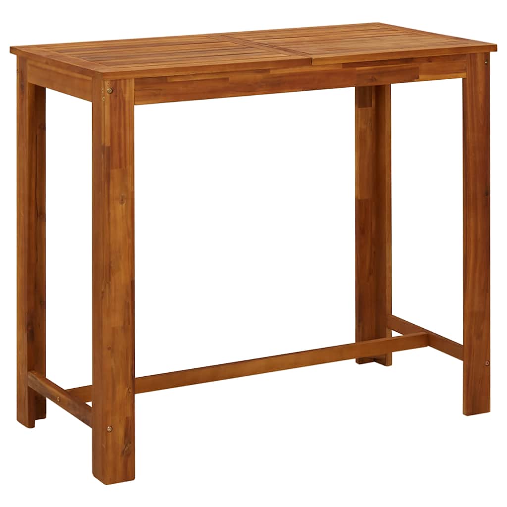 Bartisch Massivholz Akazie 120x60x105 cm