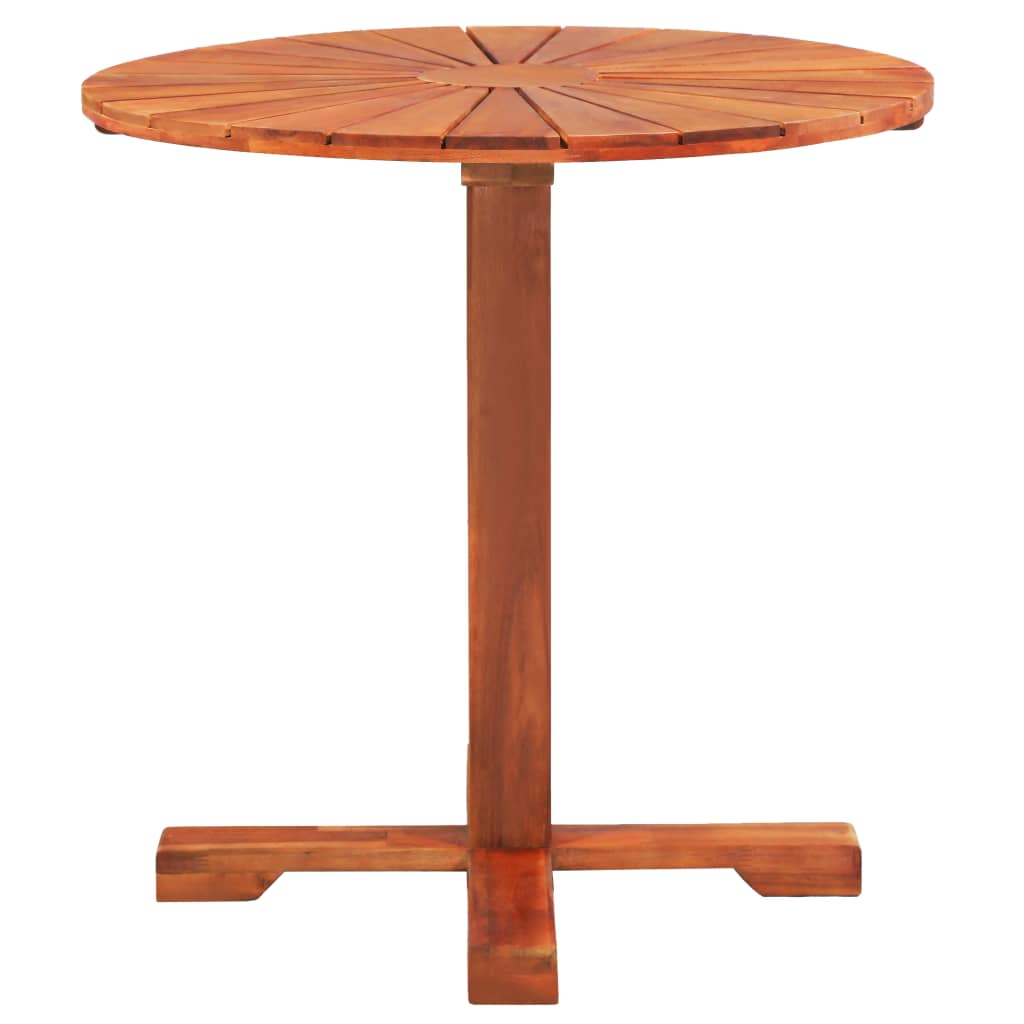 Bistrotisch 70x70 cm Massivholz Akazie