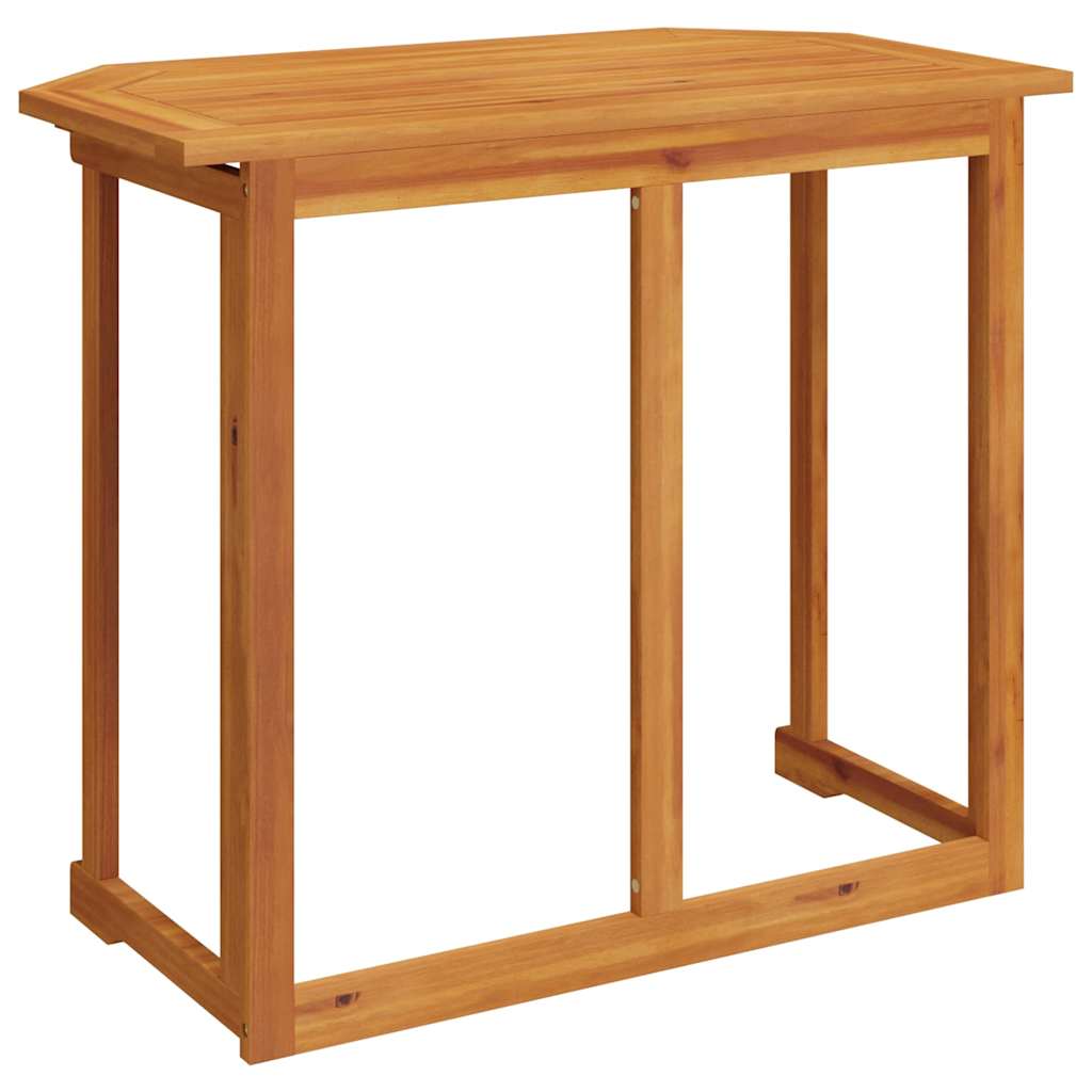 Bistrotisch 90x50x75 cm Akazie Massivholz