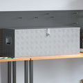 Aluminiumkiste 110,5×38,5×40 cm Silbern
