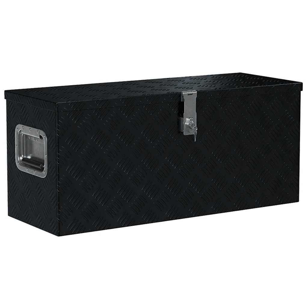Aluminiumkiste 70×24×42 cm Trapezförmig Silbern