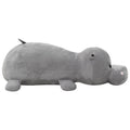 Hippo Kuscheltier Plüsch Grau