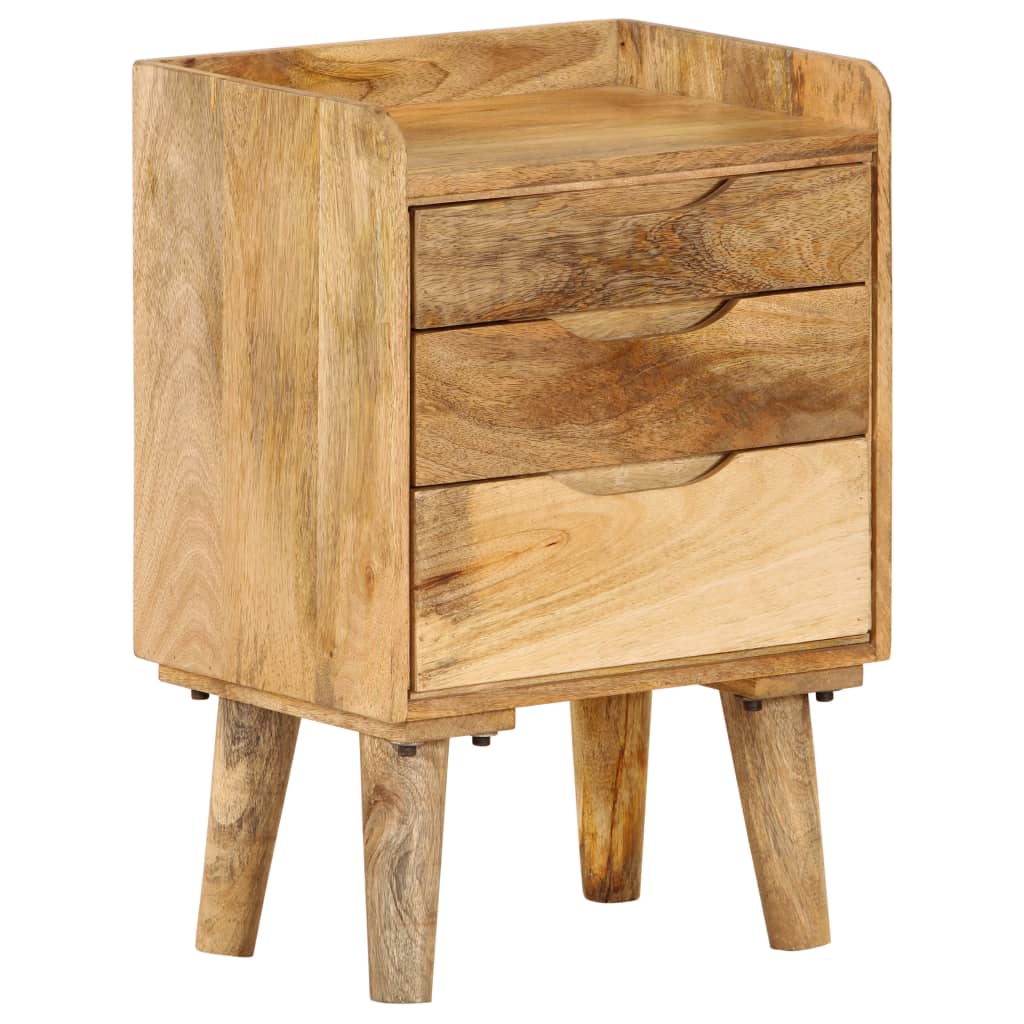 Nachttisch Massivholz Mango 40x30x59,5 cm