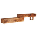 TV-Schrank 200×30×35 cm Massivholz Akazie