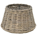 Lampenschirm Korbweide 38 x 23 cm Natur