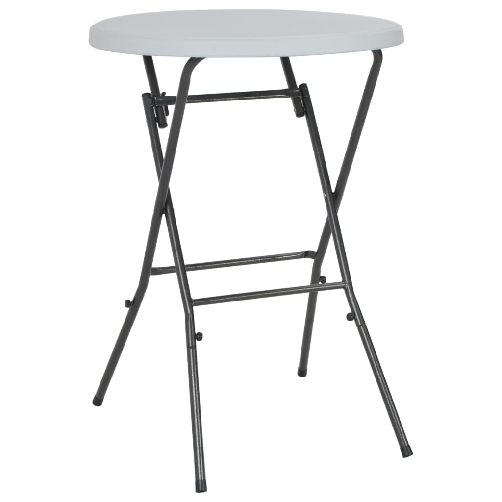 Bartisch Klappbar Weiß 80x110 cm HDPE