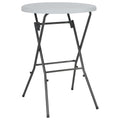 Bartisch Klappbar Weiß 80x110 cm HDPE