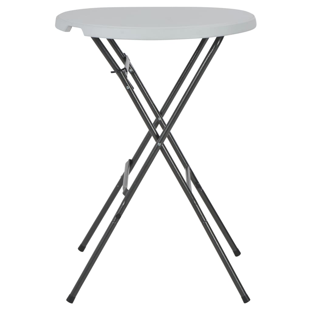 Bartisch Klappbar Weiß 80x110 cm HDPE