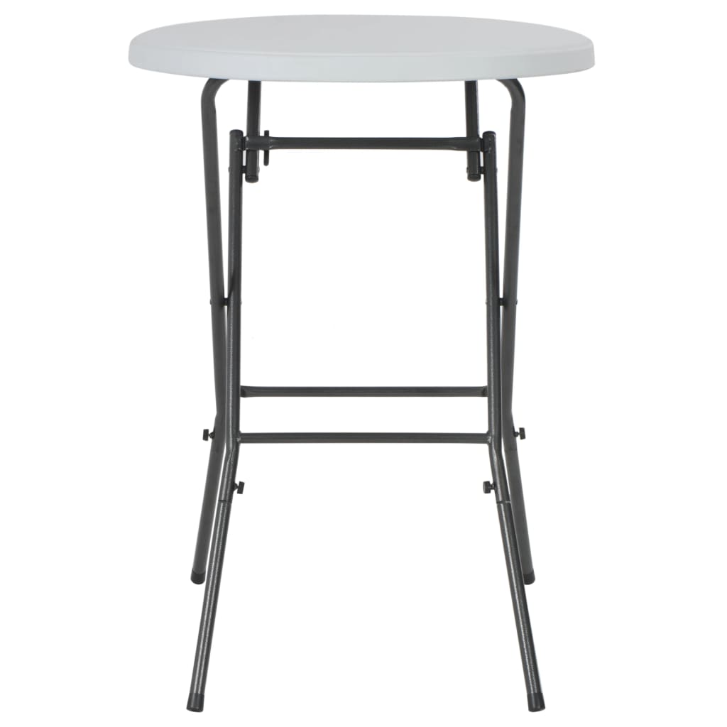 Bartisch Klappbar Weiß 80x110 cm HDPE