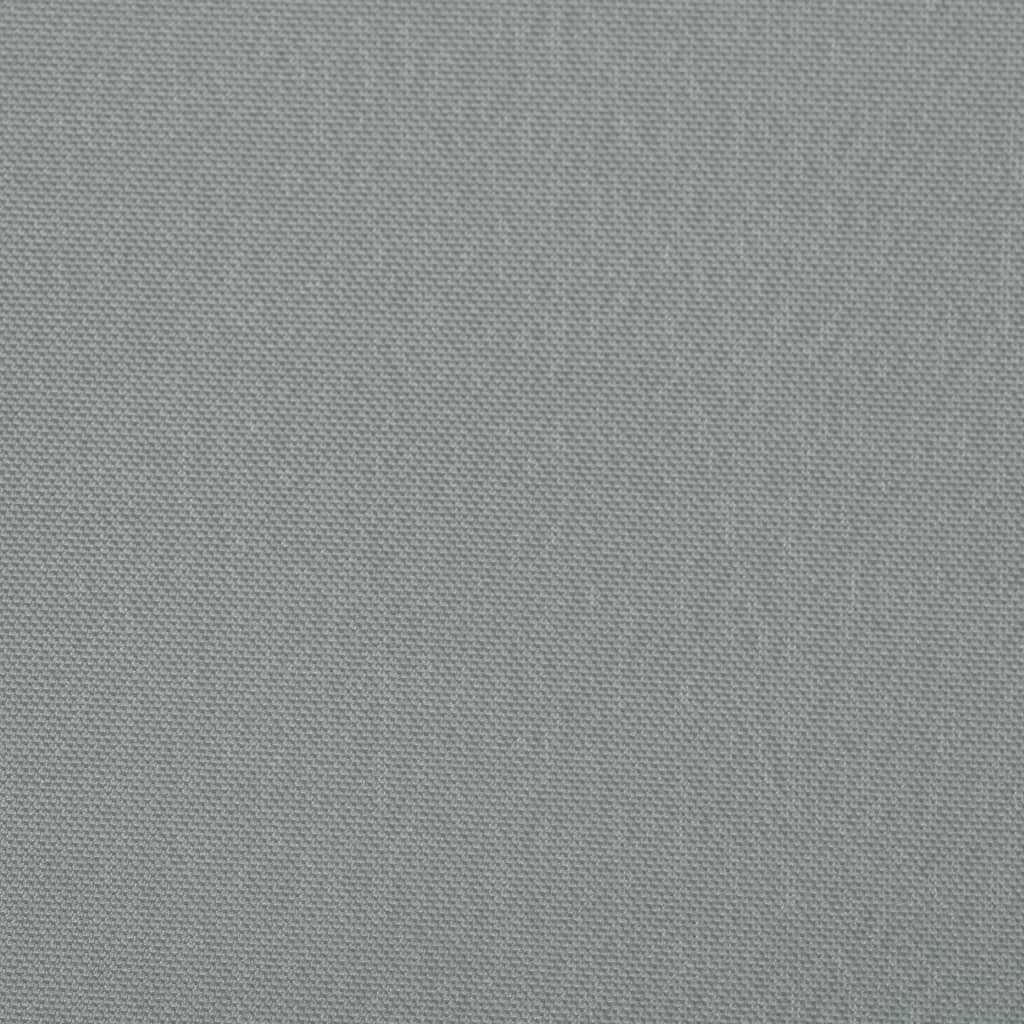 Faltbarer Terrassen-Seitenfächer Grau 400×200 cm