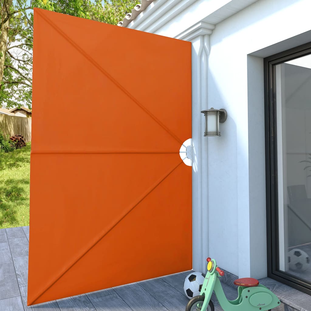 Faltbarer Terrassen-Seitenfächer Terracotta-Rot 300×200 cm