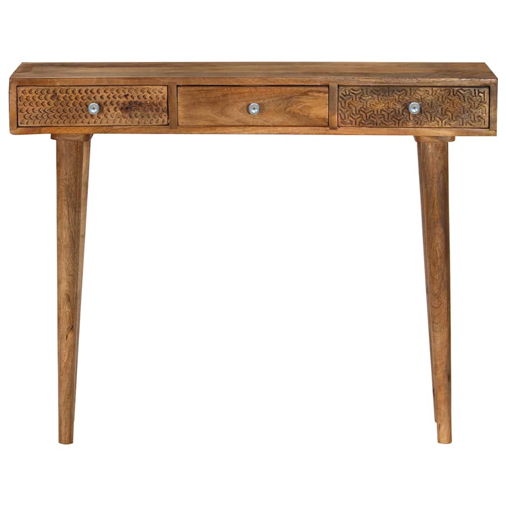 Konsolentisch Mangoholz Massiv 102 x 30 x 79 cm