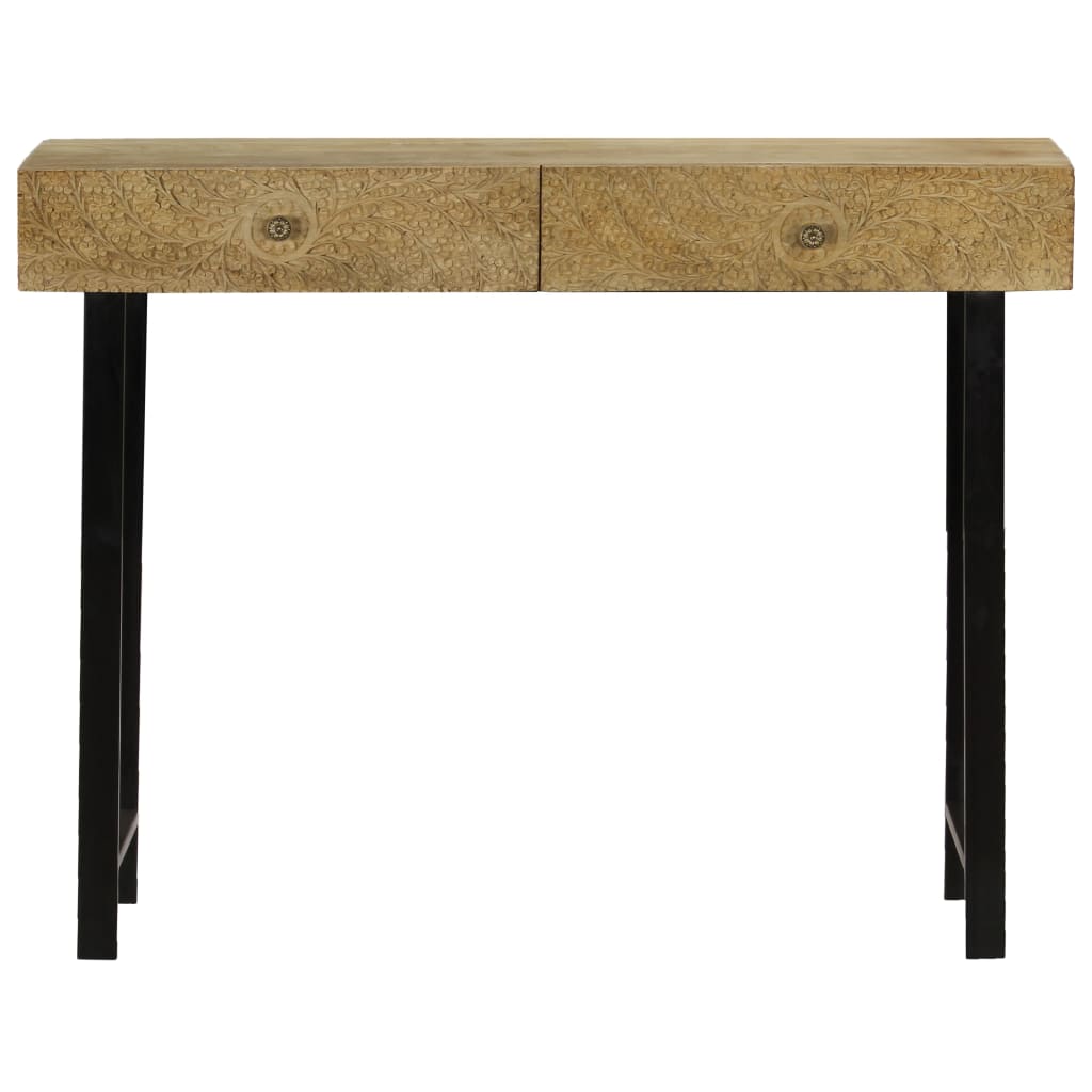 Konsolentisch Massivholz Mango 102x30x79 cm