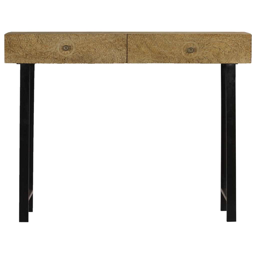 Konsolentisch Massivholz Mango 102x30x79 cm