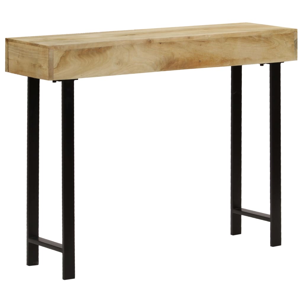 Konsolentisch Massivholz Mango 102x30x79 cm