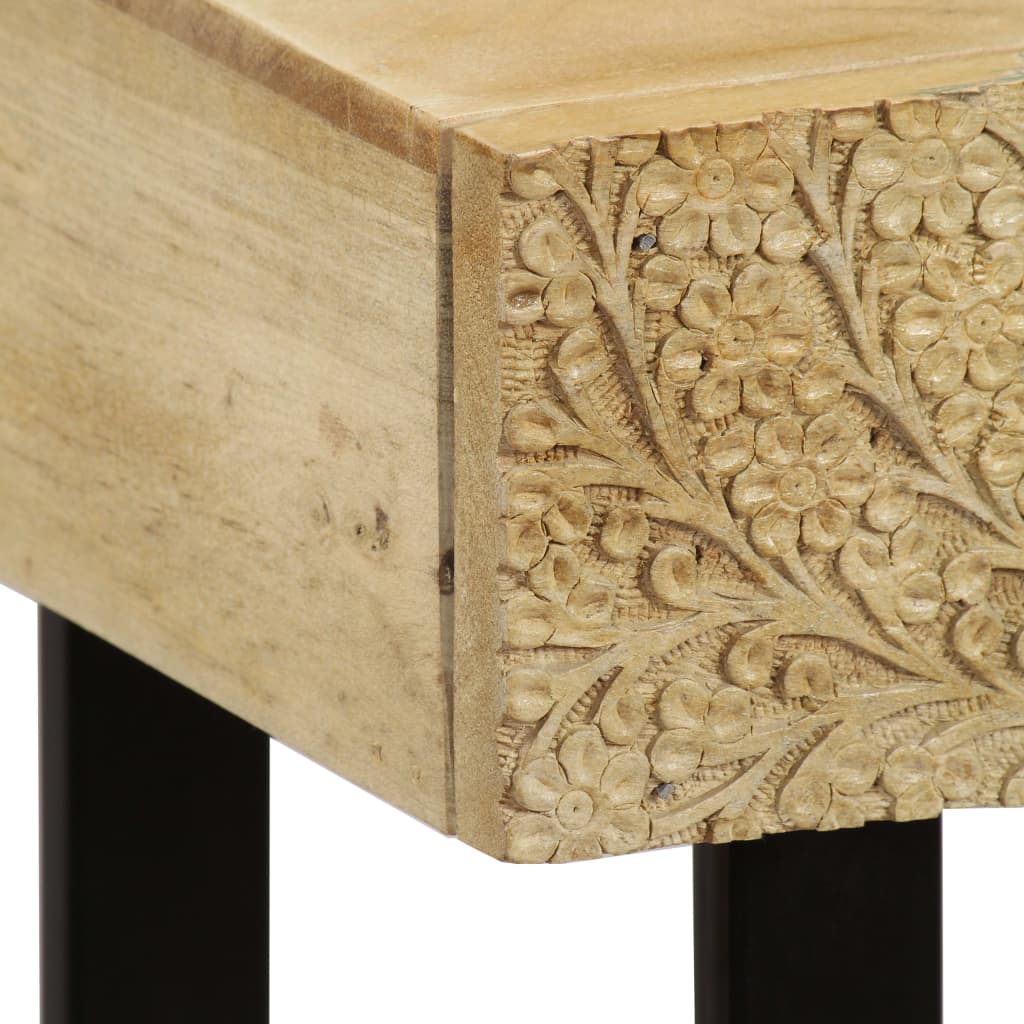 Konsolentisch Massivholz Mango 102x30x79 cm