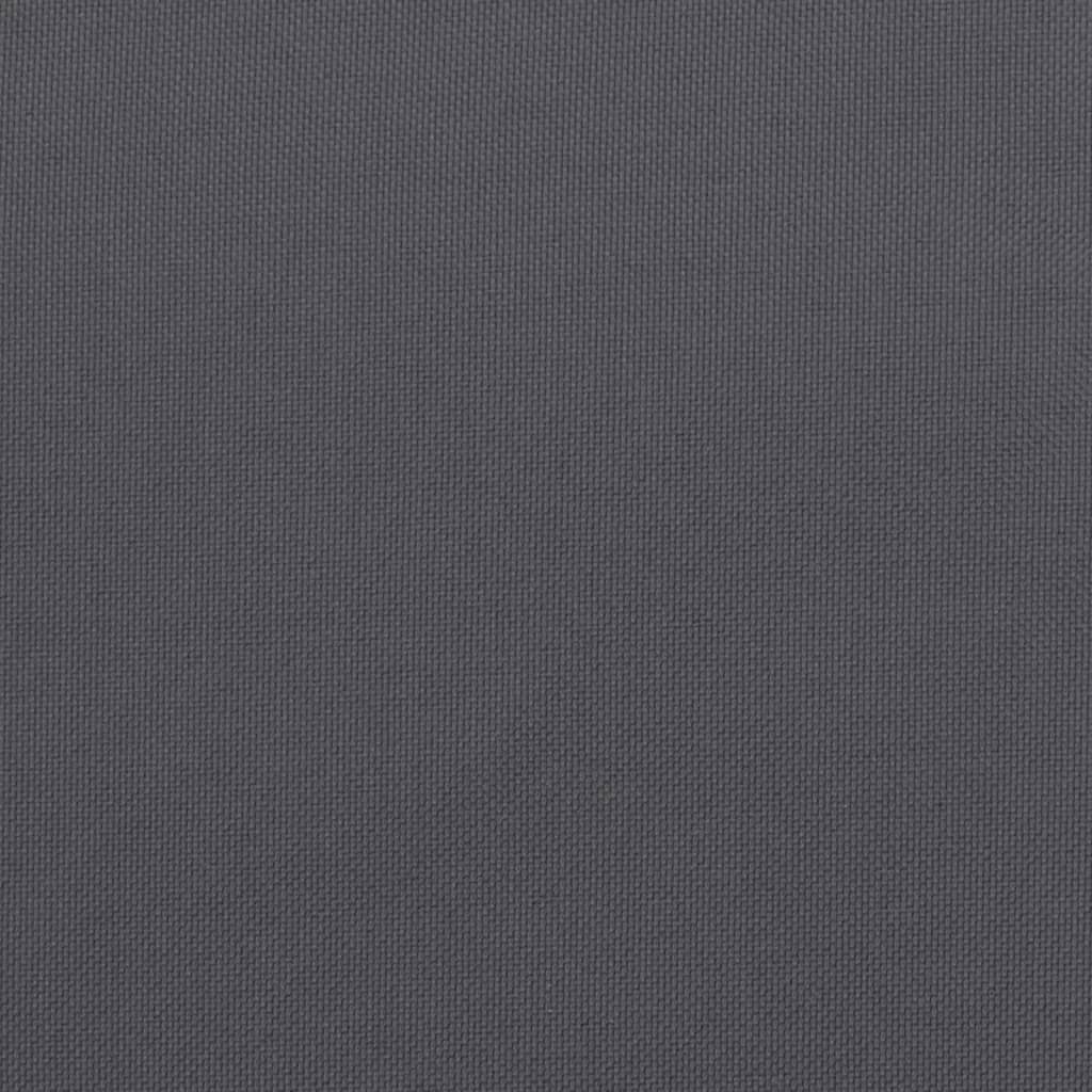 Palettenkissen Grau 58x58x10 cm Stoff
