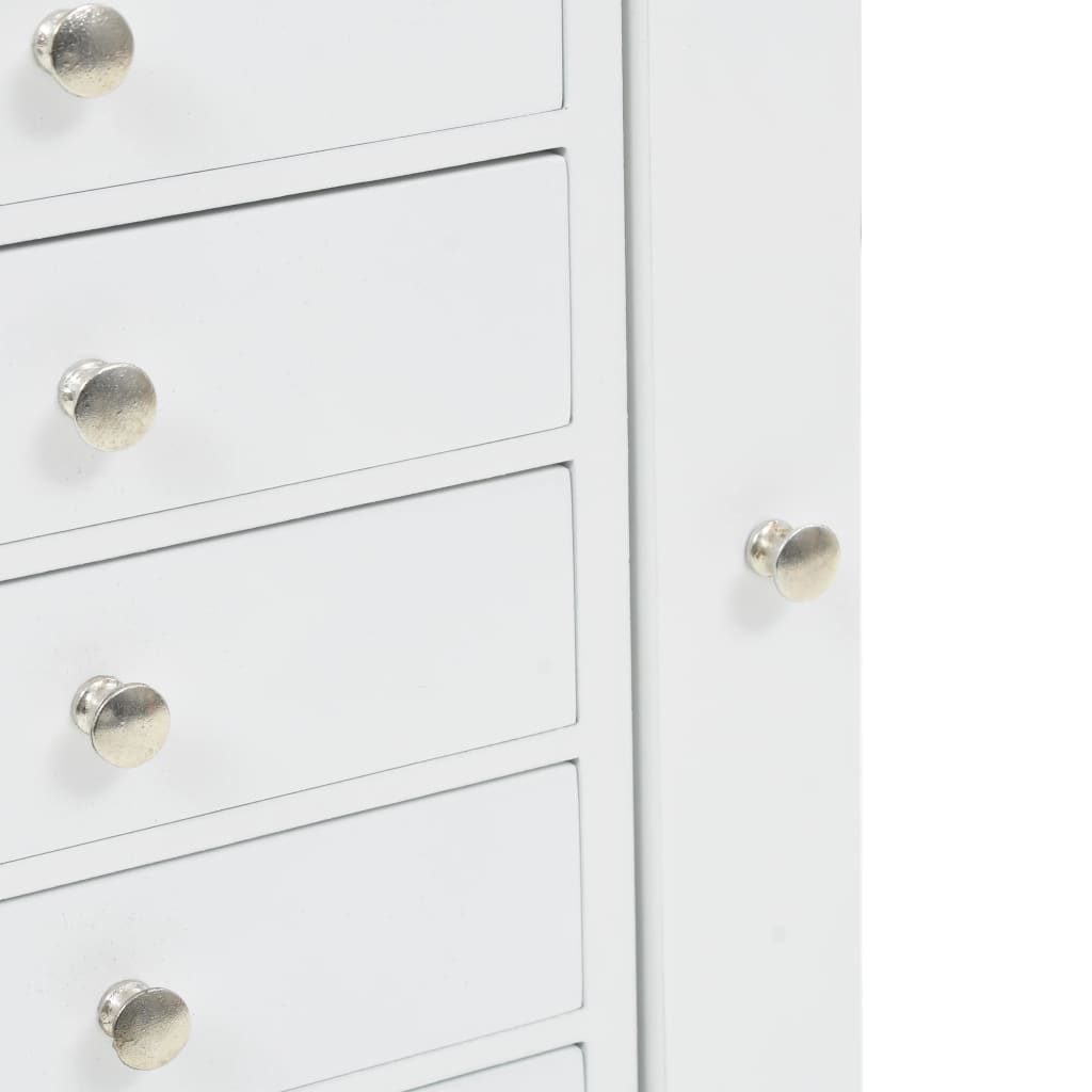 Schmuckschrank Weiß