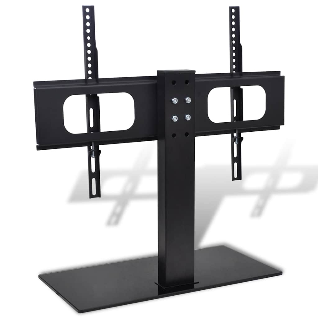 TV Halterung mit Sockel Eisen Schwarz 32" - 70"