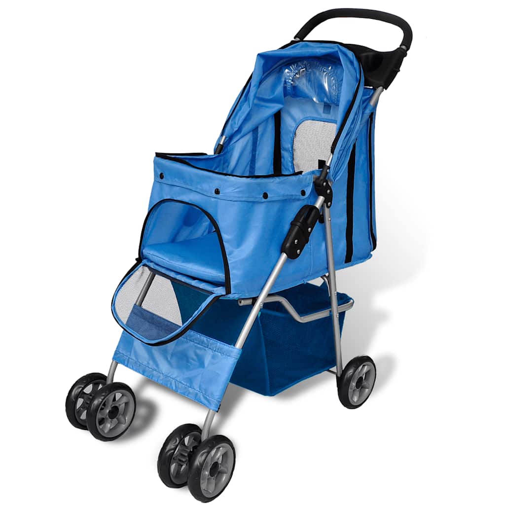 Hundebuggy 15 kg Blau