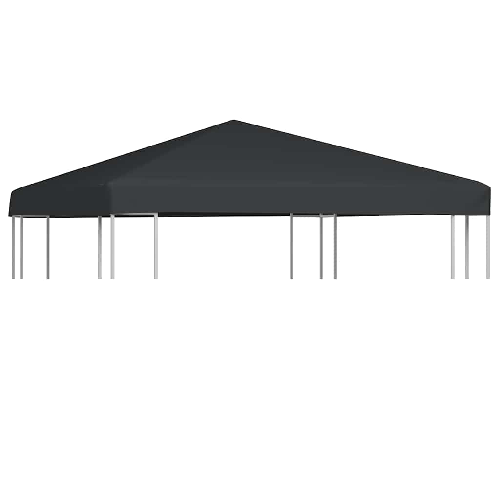 Pavillondach 310 g/m² 3x3 m Grau