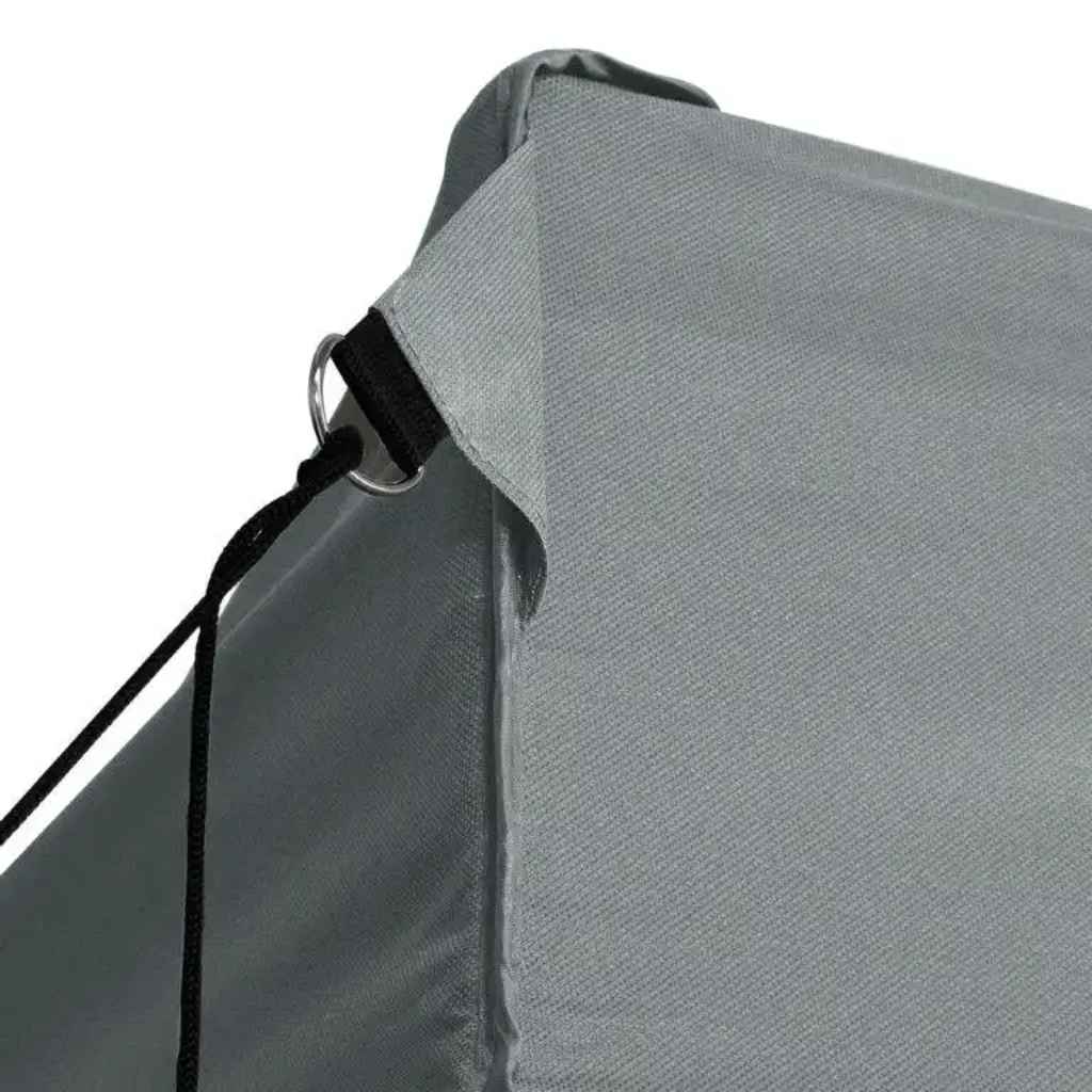 Faltzelt Pop-Up mit 4 Seitenwänden 3 x 4,5 m Anthrazit
