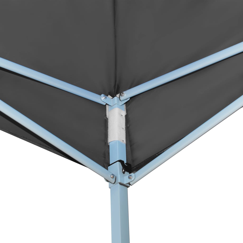 Faltzelt Pop-Up Partyzelt 3 x 9 m Anthrazit