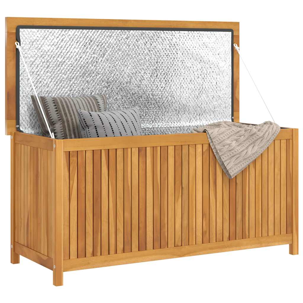 Gartenbox 120x50x58 cm Massivholz Teak