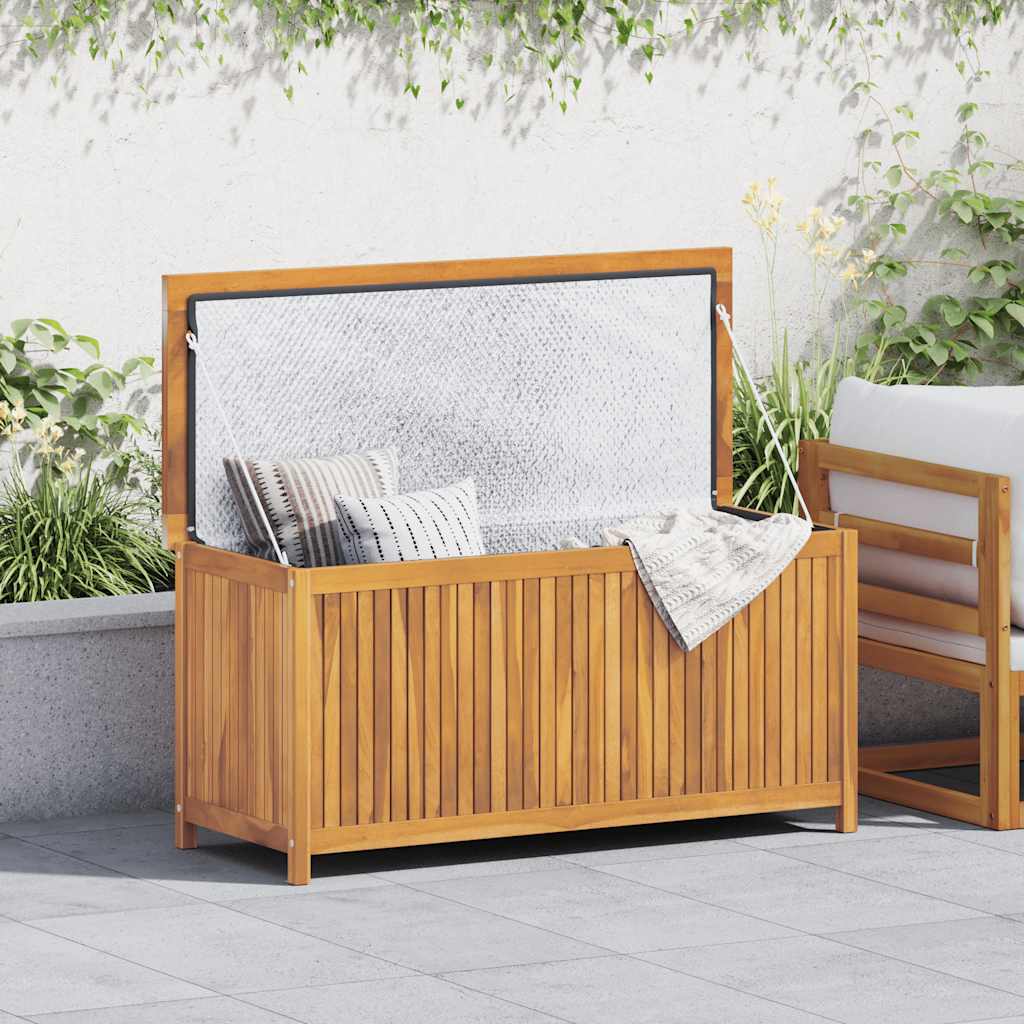 Gartenbox 120x50x58 cm Massivholz Teak