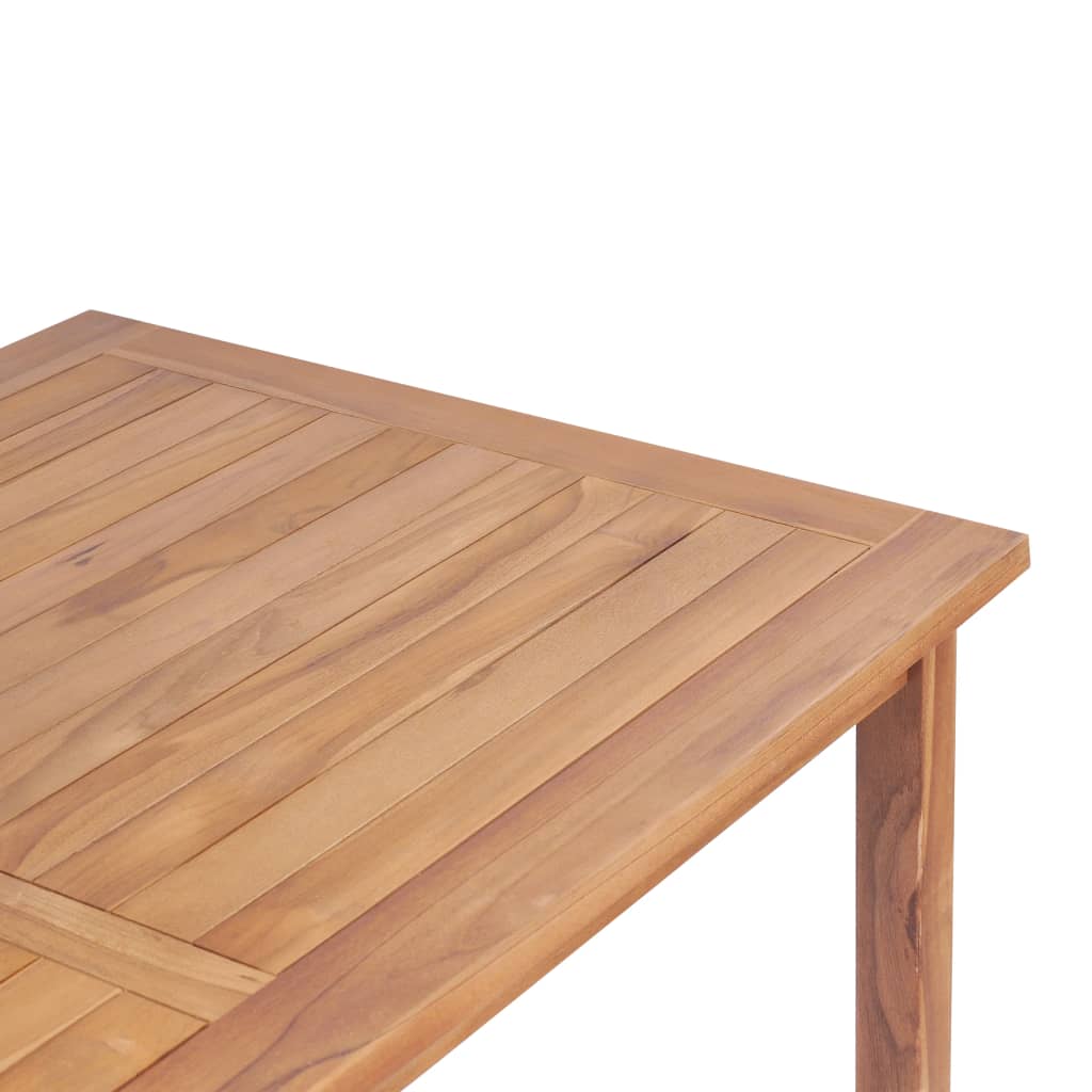 Garten-Bartisch 120x65x110 cm Massivholz Teak