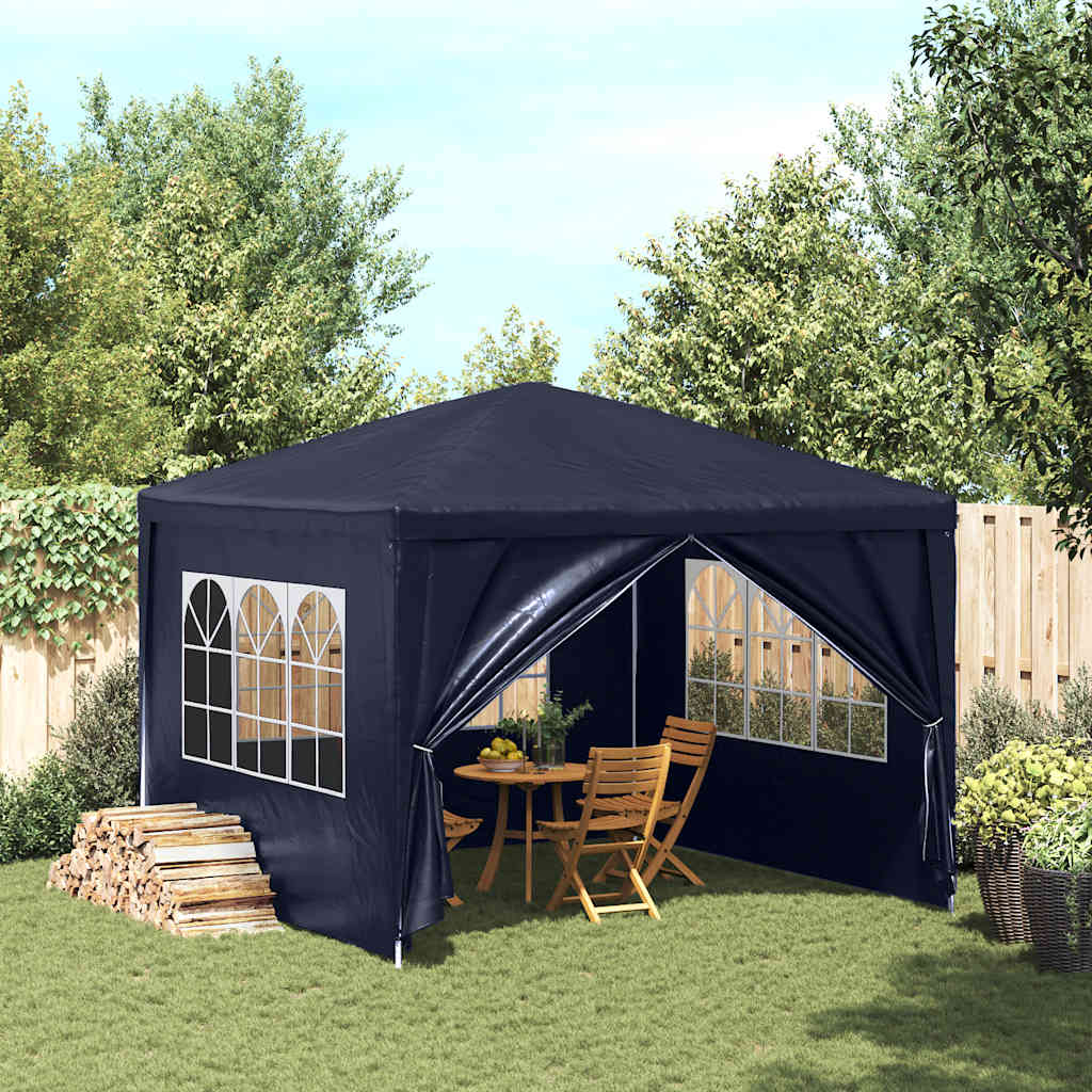 Partyzelt 3x3 m Blau