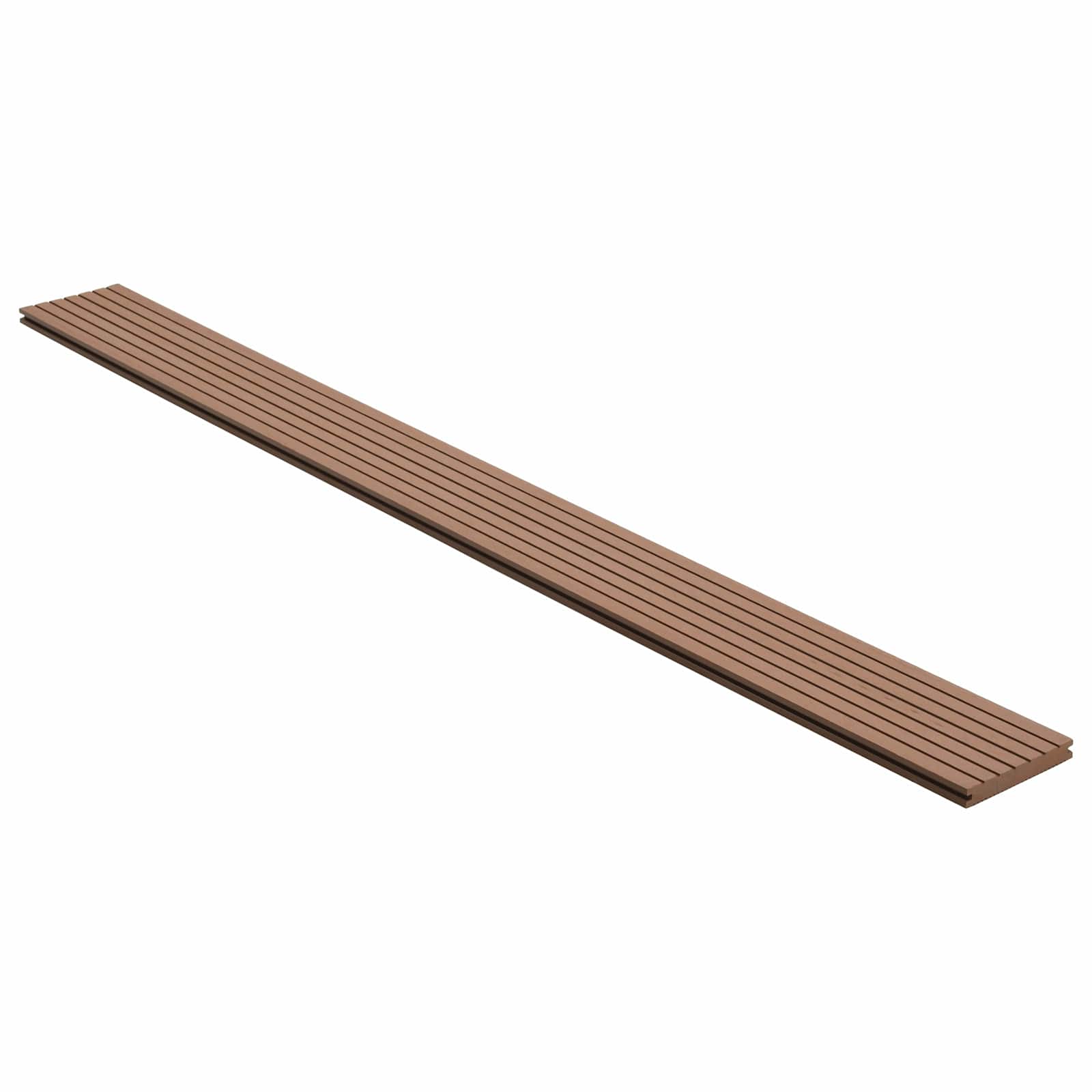 Terrassendiele 6 pcs Hellbraun WPC
