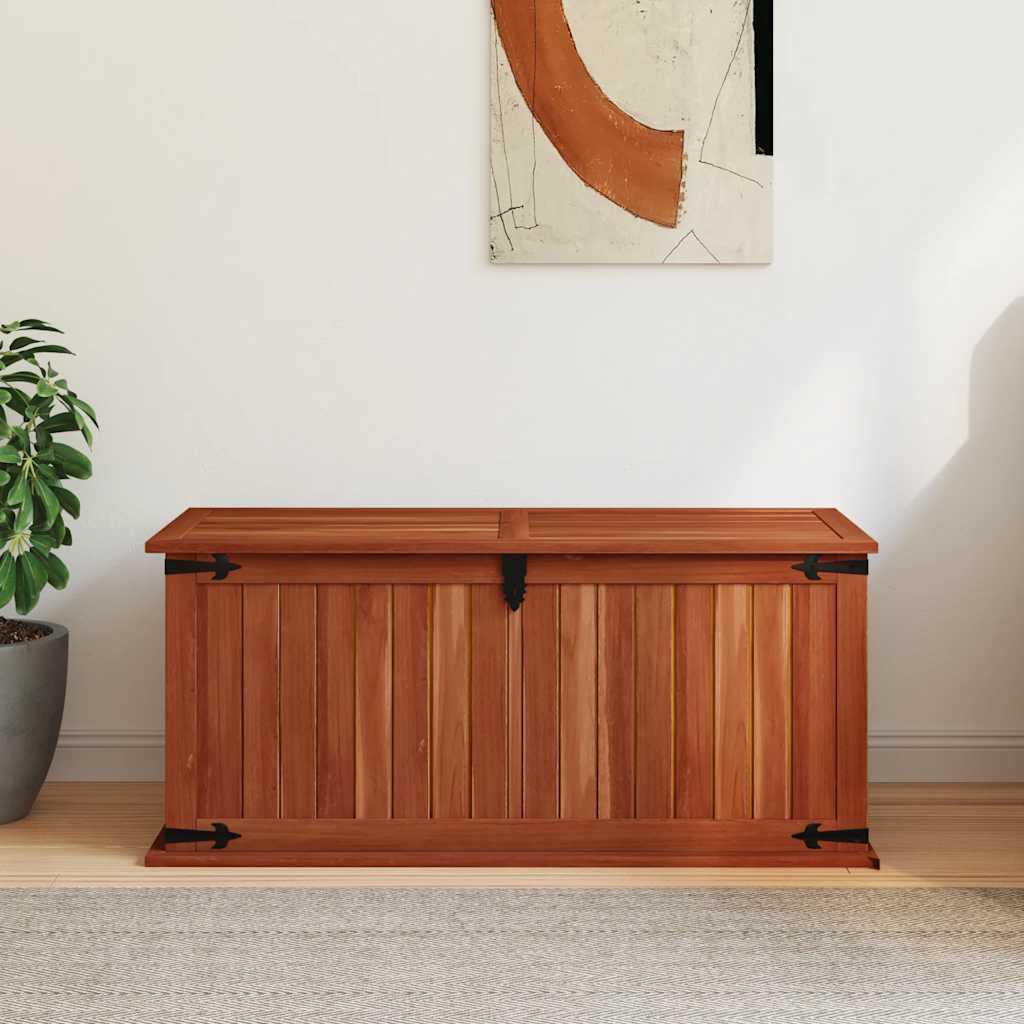 Aufbewahrungstruhe 90 x 45 x 40 cm Akazien-Massivholz