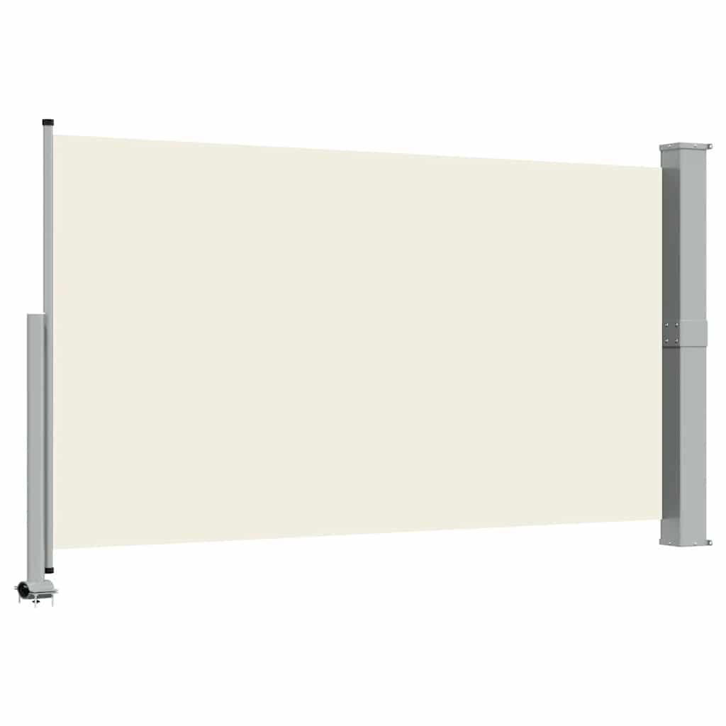 Ausziehbare Seitenmarkise 140x300 cm Creme