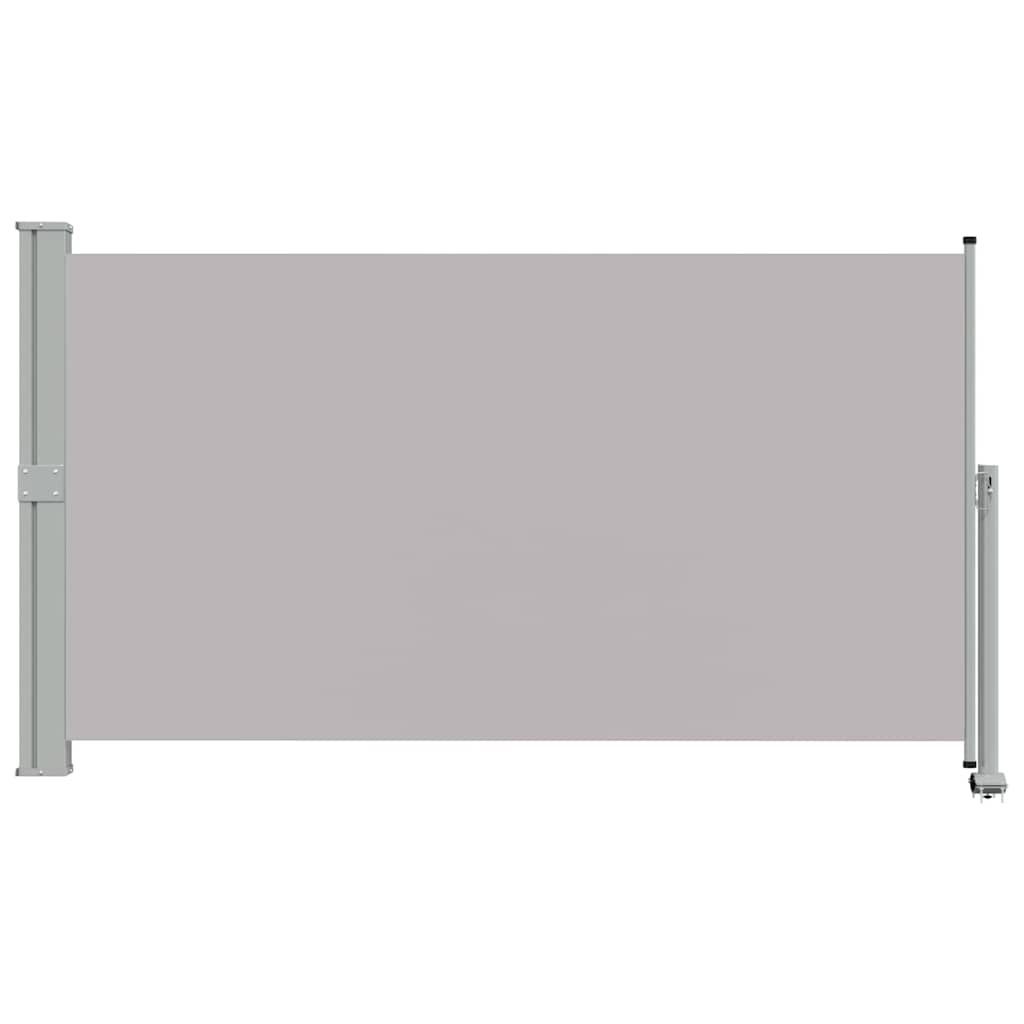 Ausziehbare Seitenmarkise 140x300 cm Grau